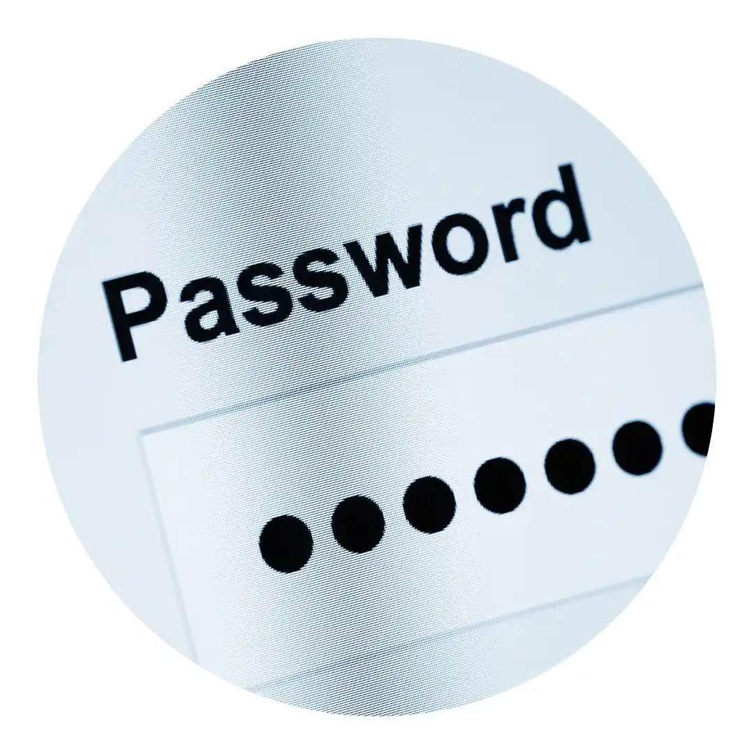 Identity verification for transactions (product blocking, password change).