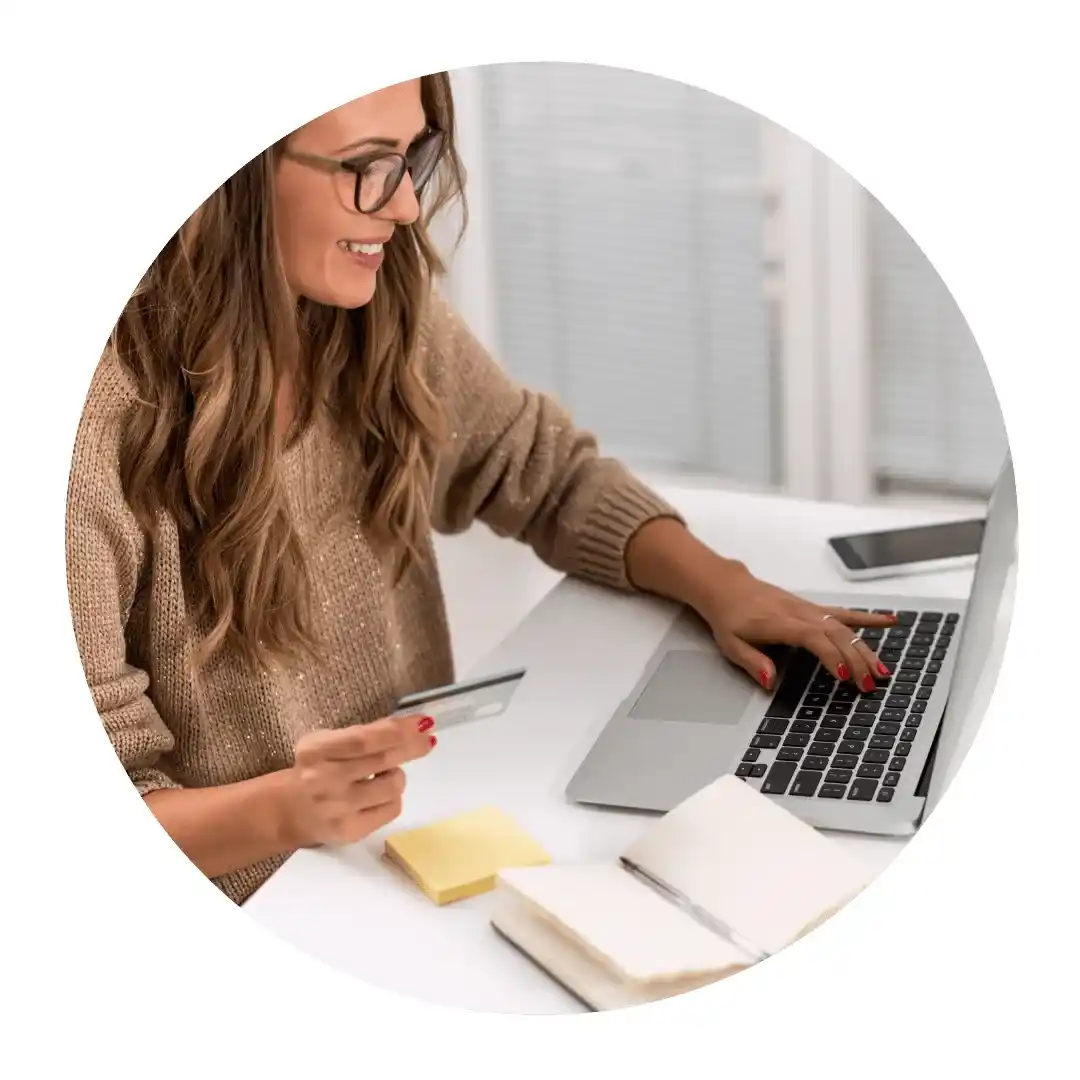 Online service payments.