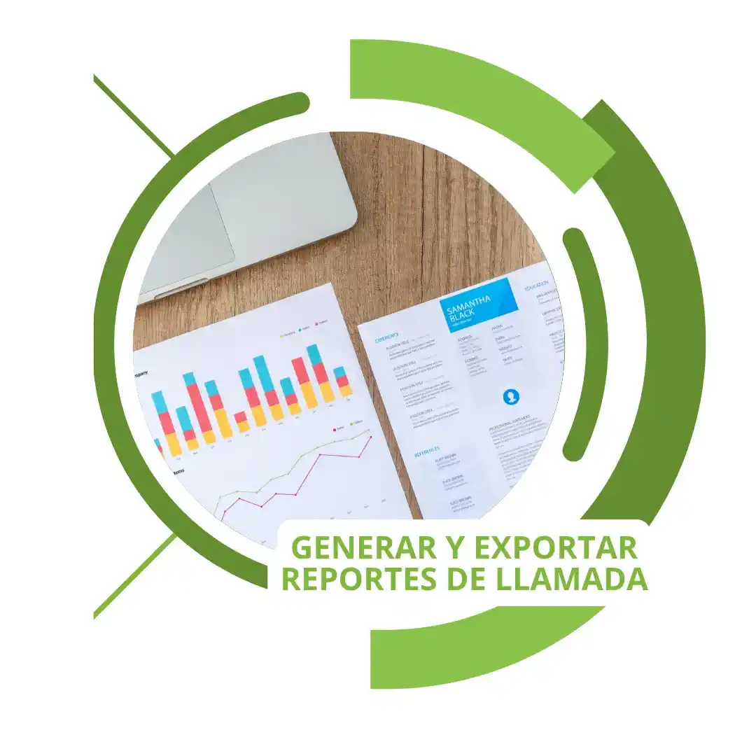 Generar y exportar reportes de llamada