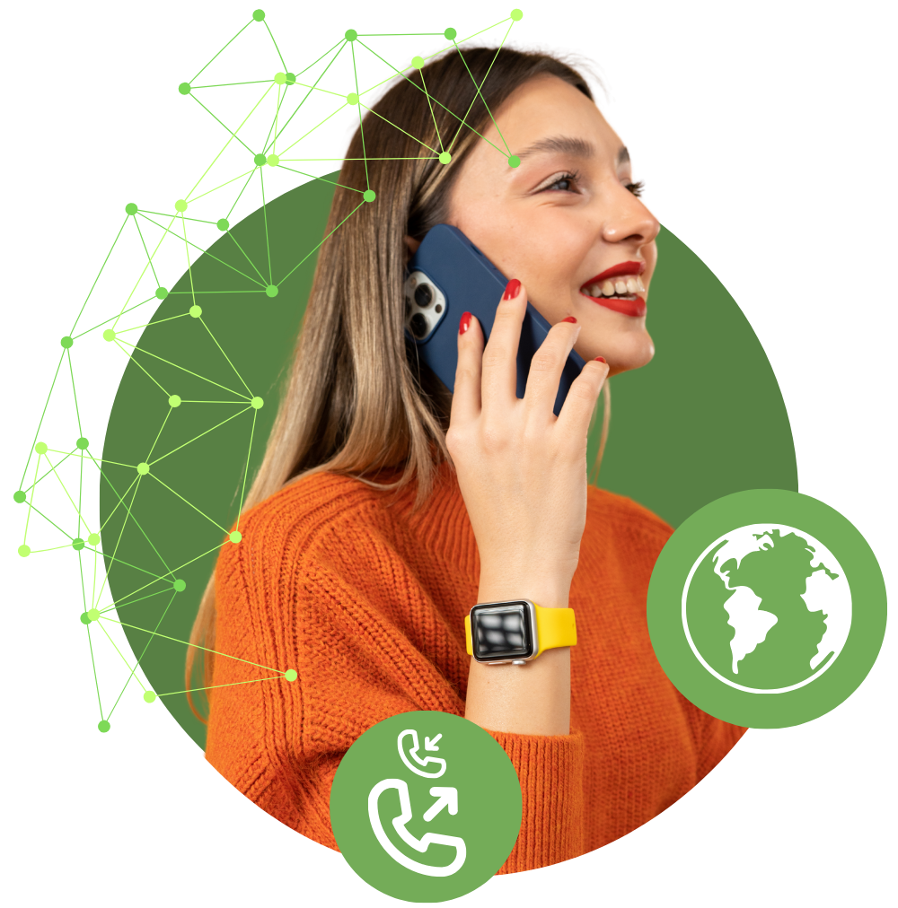 Mujer usando el sistema de numeración did bestoviper