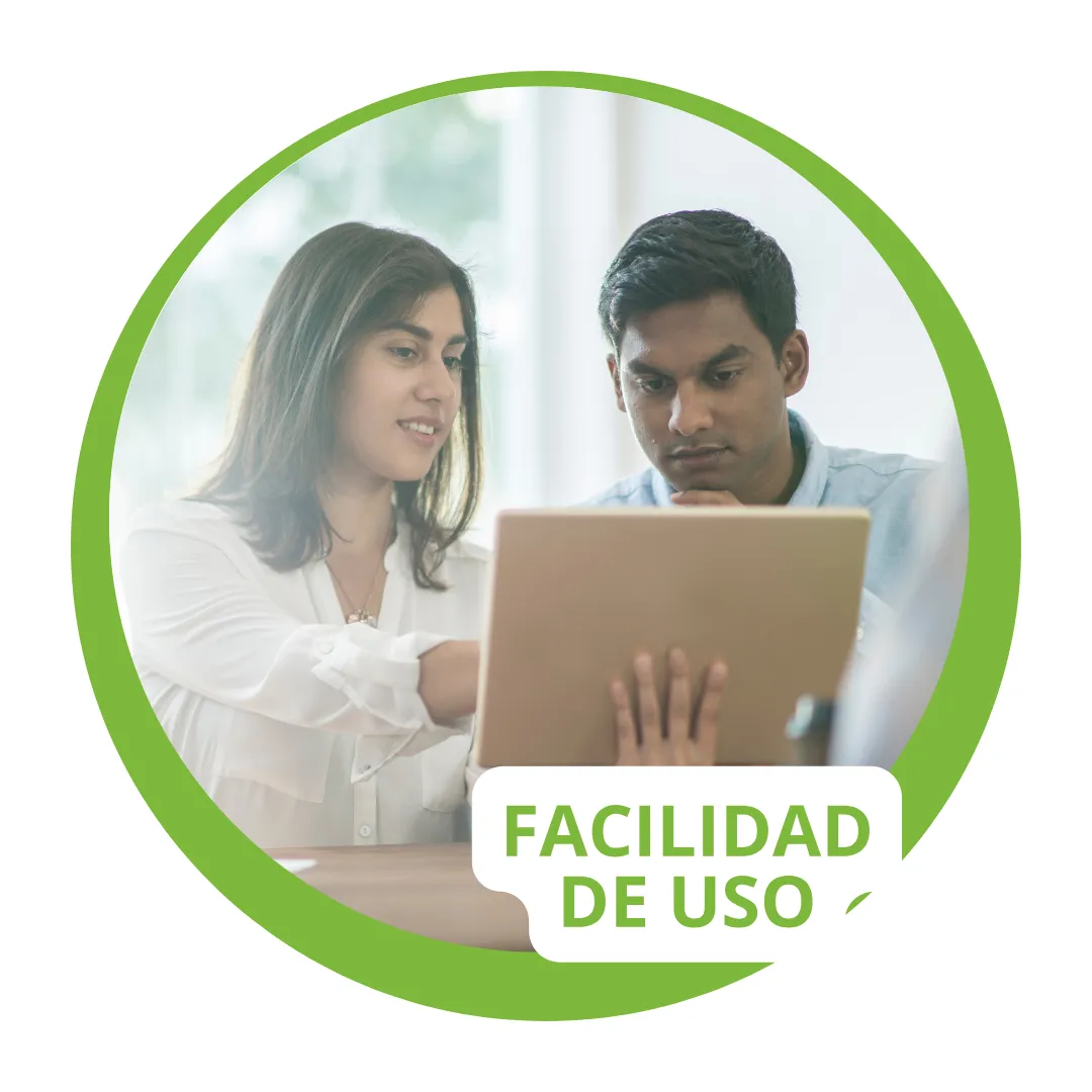Plataforma intuitiva para facilidad de uso